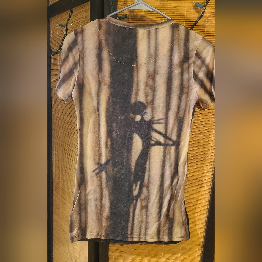 Jack Skellington The Nightmare Before Christmas All Over Print Holiday Doors Tee - Picture 2 of 4